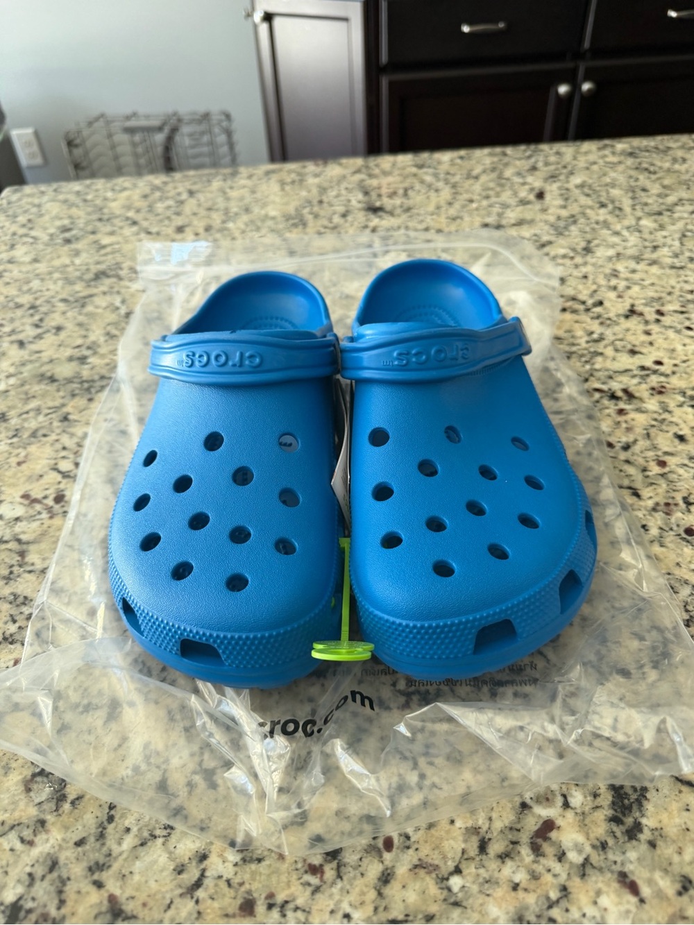 Size 12 Crocs Classic Clog  Bright Cobalt SKU 10001-4JL Brand New
